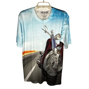 Get A Life‎ Motorcycle Shirt